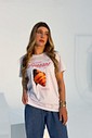 T-shirt Feminina Priscila Cor Branco