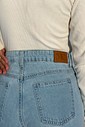 Calça Naomi Jeans Claro Wide Leg