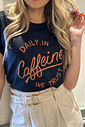 T-shirt feminina Coffe