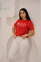 T-shirt feminina bold