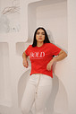 T-shirt feminina bold