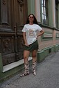 T-shirt feminina Boemia
