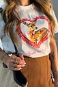 T-shirt Feminina Bela Cor Off White