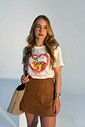 T-shirt Feminina Bela Cor Off White
