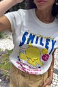 T-shirt Feminina Smiley