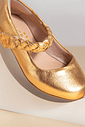 SAPATILHA INFANTIL BEATRIZ DOURADO OURO SAPATILHA INFANTIL BEATRIZ DOURADO OURO