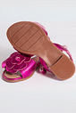 SANDÁLIA INFANTIL MARIA FLOR ROSA PINK METALIZADO SANDÁLIA INFANTIL MARIA FLOR ROSA PINK METALIZADO