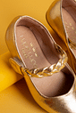 SAPATILHA INFANTIL BEATRIZ DOURADO CHAMPAGNE SAPATILHA INFANTIL BEATRIZ DOURADO CHAMPAGNE