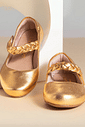 SAPATILHA INFANTIL BEATRIZ DOURADO OURO SAPATILHA INFANTIL BEATRIZ DOURADO OURO