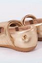 SAPATILHA INFANTIL SOFIA DOURADO CHAMPAGNE SAPATILHA INFANTIL SOFIA DOURADO CHAMPAGNE