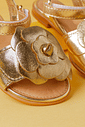 SANDÁLIA INFANTIL MARIA FLOR DOURADO