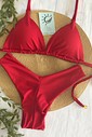 Biquíni Cortininha e Asa Delta Vermelho