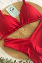Biquíni Cortininha e Asa Delta Vermelho