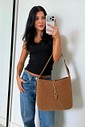 Bolsa Nina Capuccino Shoulder Bag Média