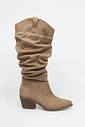 Bota Slouchy Isabela Bege