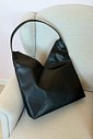 Bolsa Eva Preta Shopper Grande Minimalista