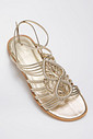 Sandália Liz Dourado