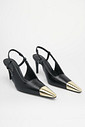 Scarpin Slingback Pietra Preto