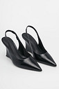 Scarpin Slingback Renata Preto Scarpin Slingback Renata Preto