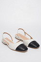 Flat Julie Off-White