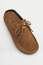 Mule Clog Lis Camurça Camel
