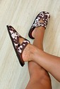Mule Lorena Cow Estampa Animal Print