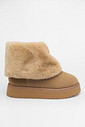 Bota Fluffy Lia Camel