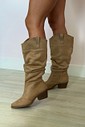 Bota Slouchy Isabela Bege Bota Slouchy Isabela Bege