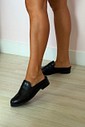 Mule Loafer Leona Preto