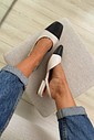 Flat Julie Off-White