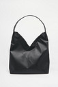 Bolsa Eva Preta Shopper Grande Minimalista
