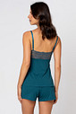 SHORT DOLL EM VISCOSE E RENDA - CLÁSSICO VISCOSE GREEN LUCK COSTAS