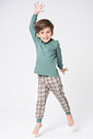 PIJAMA LONGO DE MALHA INFANTIL UNISSEX - MOCACCINO PIJAMA LONGO DE MALHA INFANTIL UNISSEX - MOCACCINO
