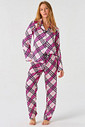 PIJAMA AMERICANO LONGO XADREZ - ENTRELAÇOS PIJAMA AMERICANO LONGO XADREZ - ENTRELAÇOS
