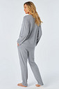 PIJAMA LONGO MALHA DE VISCOSE FEMININO - GLACIAL PIJAMA LONGO MALHA DE VISCOSE FEMININO - GLACIAL