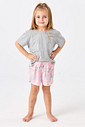 PIJAMA CURTO ALGODÃO E SHORT ACETINADO INFANTIL - PERNALONGA CLUB PIJAMA CURTO ALGODÃO E SHORT ACETINADO INFANTIL - PERNALONGA CLUB