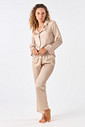PIJAMA AMERICANO COM RENDA - CLÁSSICOS ACETINADOS MALTINE