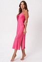 CAMISOLA MIDI SLEEP DRESS - CLÁSSICOS ACETINADOS PINK LOVE