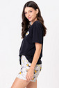 PIJAMA FEMININO DE ALGODÃO - LOONEY GERAÇÃO RAIZ