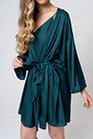 ROBE FEMININO TOQUE DE SEDA - CLÁSSICO ACETINADO GREEN LUCK LADO