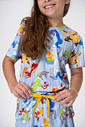 PIJAMA CURTO JUVENIL MENINA - LOONEY NIGHT