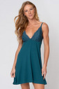 CAMISOLA DE ALÇA COM RENDA EM VISCOSE - CLÁSSICO VISCOSE GREEN LUCK FRENTE
