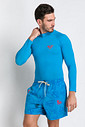 BLUSA MASCULINA MANGA LONGA DE BANHO - HERÓIS DE VERÃO BLUSA MASCULINA MANGA LONGA DE BANHO - HERÓIS DE VERÃO