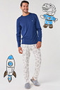PIJAMA LONGO MASCULINO - ASTRODINO