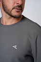 PIJAMA LONGO MASCULINO SOFT CINZA Detalhe