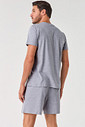 PIJAMA CURTO MEIA MALHA - ETERNO MASCULINO PIJAMA CURTO MEIA MALHA - ETERNO MASCULINO