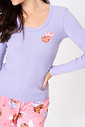 PIJAMA LONGO RIBANA E CALÇA ACETINADA - COOKIES PIJAMA LONGO RIBANA E CALÇA ACETINADA - COOKIES