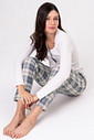 PIJAMA LONGO FEMININO - GREY