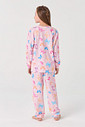 PIJAMA LONGO DE MOLETINHO JUVENIL - EFEITO BORBOLETA