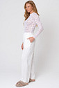 BLUSA DE RENDA OFF-WHITE FASHION BLUSA DE RENDA OFF-WHITE FASHION